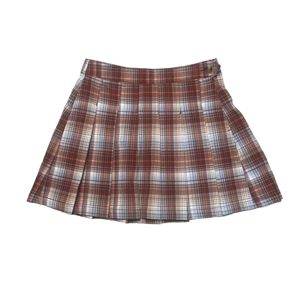 American Eagle School Girl Plaid Pleated Skirt